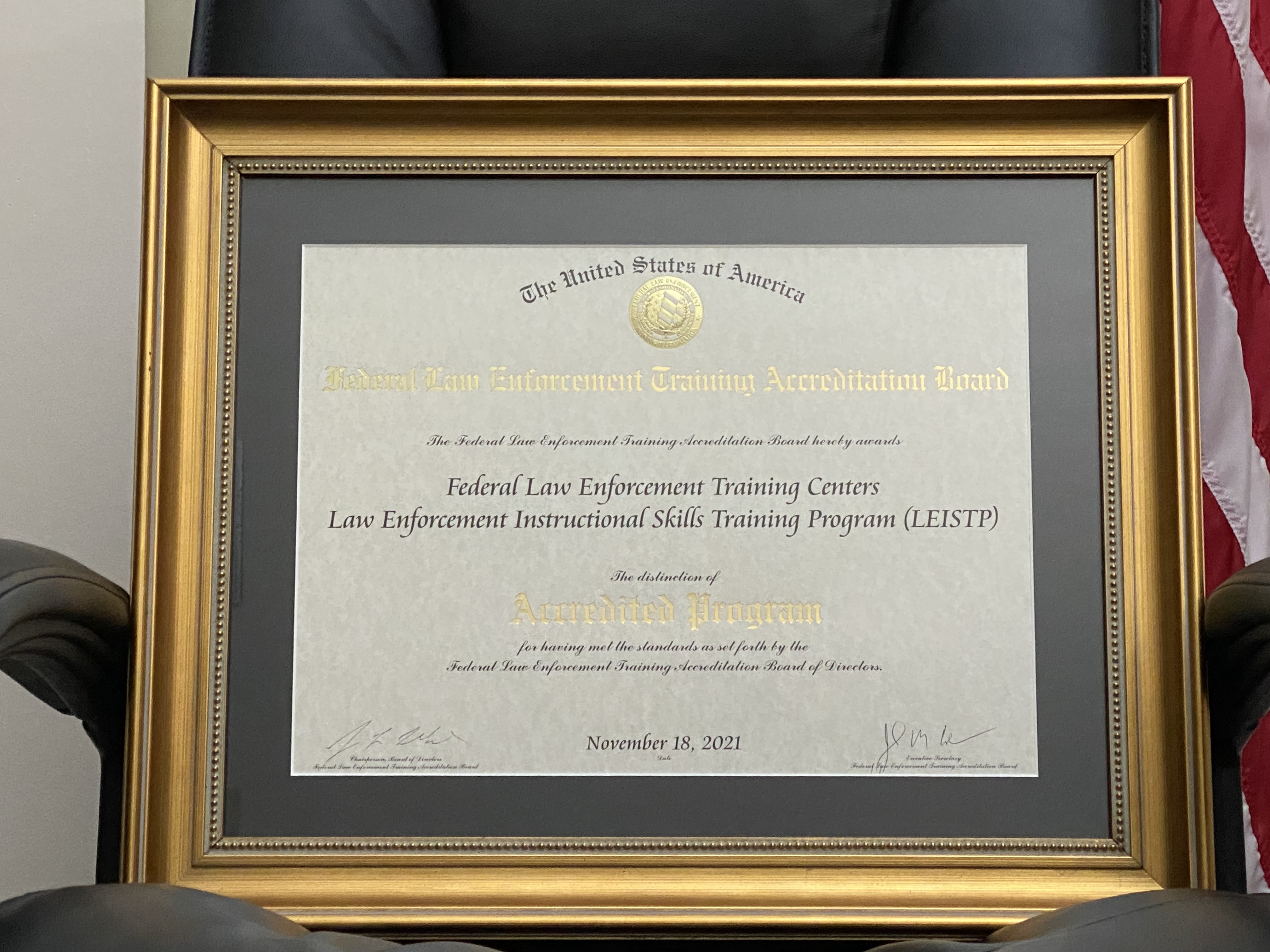 FLETA Board Grants Reaccreditation to Three FLETC Programs | Federal